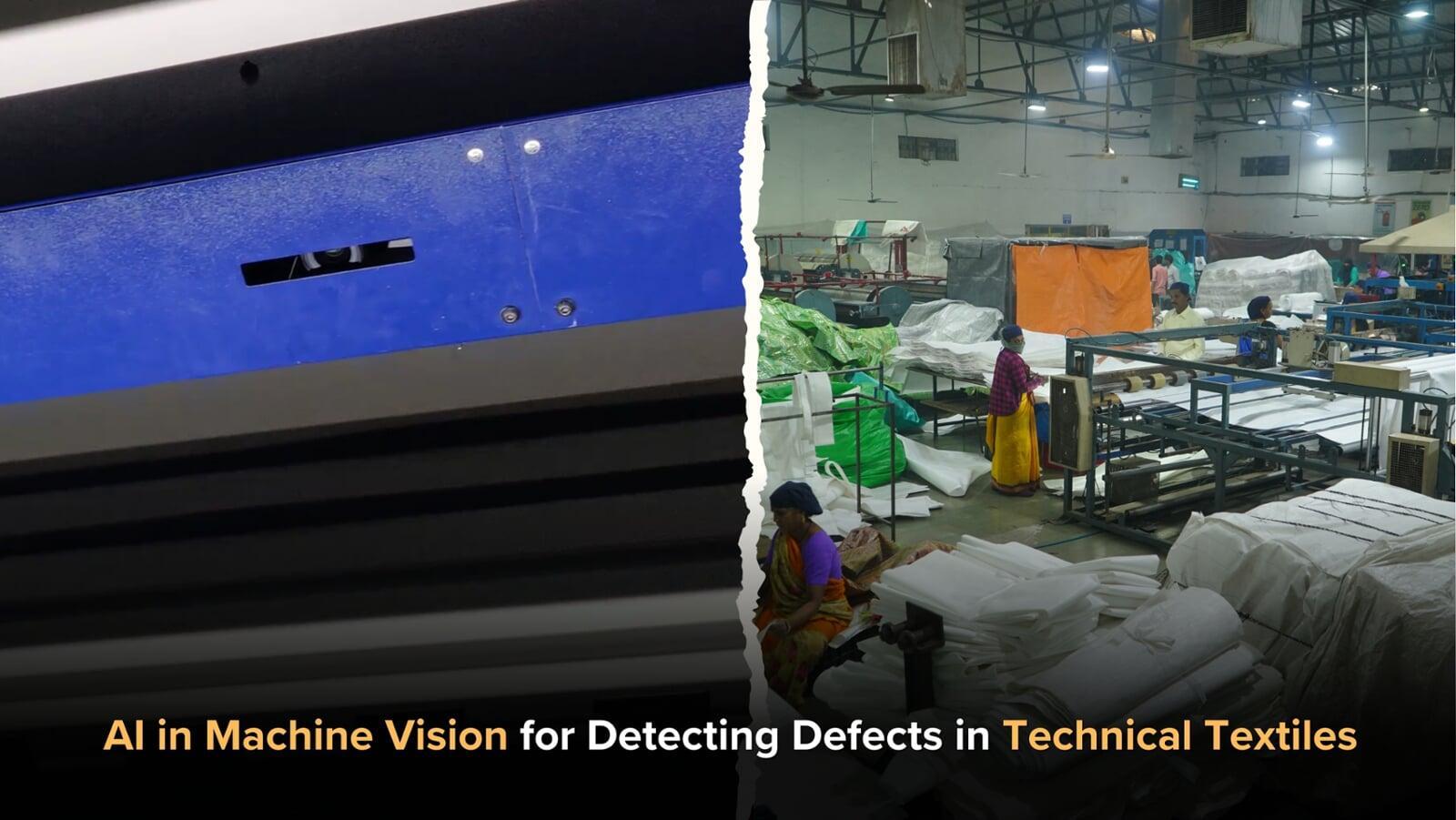 AI in Machine Vision for Detecting Defects in Technical Textiles